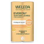 Weleda soin des l�vres everon lot de 2 x 4, 8g