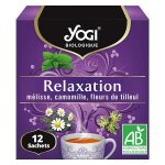 Yogi biologique infusions relaxation 12 sachets