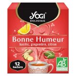 Yogi infusions bonne humeur bio 12 sachets