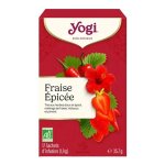 Yogi tea fraise �pic�e 17 sachets