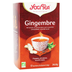 Yogi tea gingembre 17 sachets