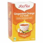 Yogi tea gingembre orange vanille 17 sachets