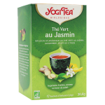 Yogi tea thé vert au jasmin 17 sachets Yogi tea thé vert au jasmin 17 sachets