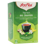 Yogi tea thé vert au jasmin 17 sachets Yogi tea thé vert au jasmin 17 sachets