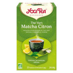 Yogi tea thé vert matcha citron 17 sachets Yogi tea thé vert matcha citron 17 sachets