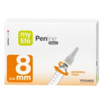 Ypsomed mylife penfine classic aiguille 8mm 100 unités Ypsomed mylife penfine classic aiguille 8mm 100 unités