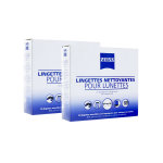 Zeiss lingettes nettoyantes pour lunettes lot de 2 x 30 lingettes Zeiss lingettes nettoyantes pour lunettes lot de 2 x 30 lingettes