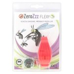 Zerozzz flexy bracelet anti - moustiques � ultrason rouge