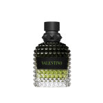 50ml - born in roma green stravaganza uomo - eau de toilette pour lui foug�re ambr�e - valentino