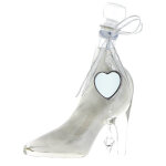 Bain moussant & gel douche escarpin argent - senteur exotique 350ml - tentation