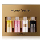 Body mist coffret - brumes corporelles parfum�es - 4 x 50ml women'secret parfum