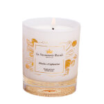 Bougie p�tales d'eglantine - 200 gr la savonnerie royale