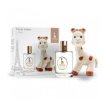 Sophie la girafe - coffret eau de toilette + doudou - 100ml sophie la girafe soins biologiques Sophie la girafe - coffret eau de toilette + doudou - 100ml sophie la girafe soins biologiques