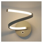 Applique led blanche spirale - looper