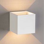 Applique led design extérieur - blanc - angle ajustable - cubic Applique led design extérieur - blanc - angle ajustable - cubic