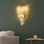 Applique murale chic pampilles tombantes - zephia