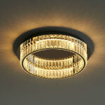 �l�gant plafonnier pampilles de cristal - pezzati