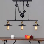 Lampe industrielle suspension - triple piattino Lampe industrielle suspension - triple piattino