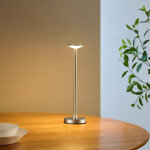 Lampe � poser tactile dor�e led dimmable design minimaliste ip44 - rico