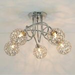 Plafonnier design 5 boules aphyse