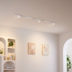 Rail magn�tique 2 m blanc 3 spots et 2 profil�s 33w led - transformateur externe - lyne