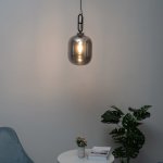 Suspension design jar en verre fum - tamale