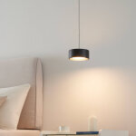 Suspension spot noir hauteur ajustable led - prins