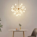Suspension style branchage dor� � 36 lumi�res - arsinoe
