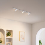 Syst�me sur rail magn�tique 1 m blanc 3 spots led 21w - transformateur externe - lyne