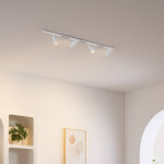 Syst�me sur rail magn�tique 1m blanc 4 spots led 28w - transformateur externe - lyne