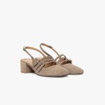 Babies slingback demi taupe