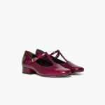 Ballerine bea rouge cerise