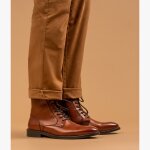 Boots achille cognac