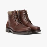 Boots garel cognac