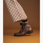 Boots karelle marron