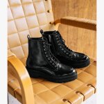 Boots scarlett noir