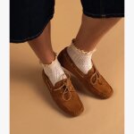 Chaussure bateau astride camel