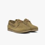 Chaussure bateau dan beige