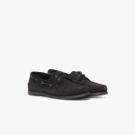 Chaussure bateau dan chocolat