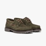 Chaussure bateau levy kaki