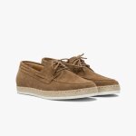 Chaussure bateau marin cognac