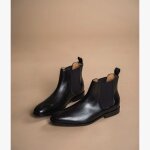 Chelsea boots martial noir