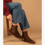 Chelsea boots selia chocolat