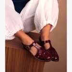 Derby ouvert filoma bordeaux