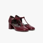 Escarpin isadore rouge cerise