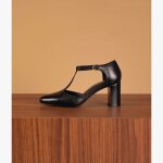 Escarpin salom� gina noir