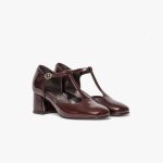 Escarpin salom� isadore chocolat