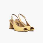 Escarpin slingback diane vanille