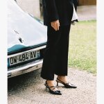 Escarpin slingback diego noir