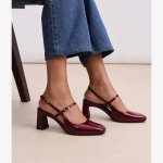 Escarpin slingback duclie cerise